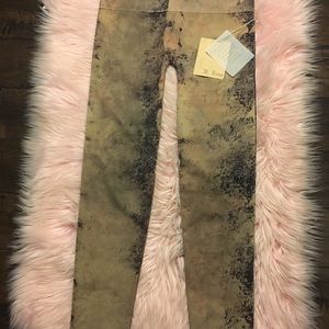 M. Rena’s Denim Printed Leggings